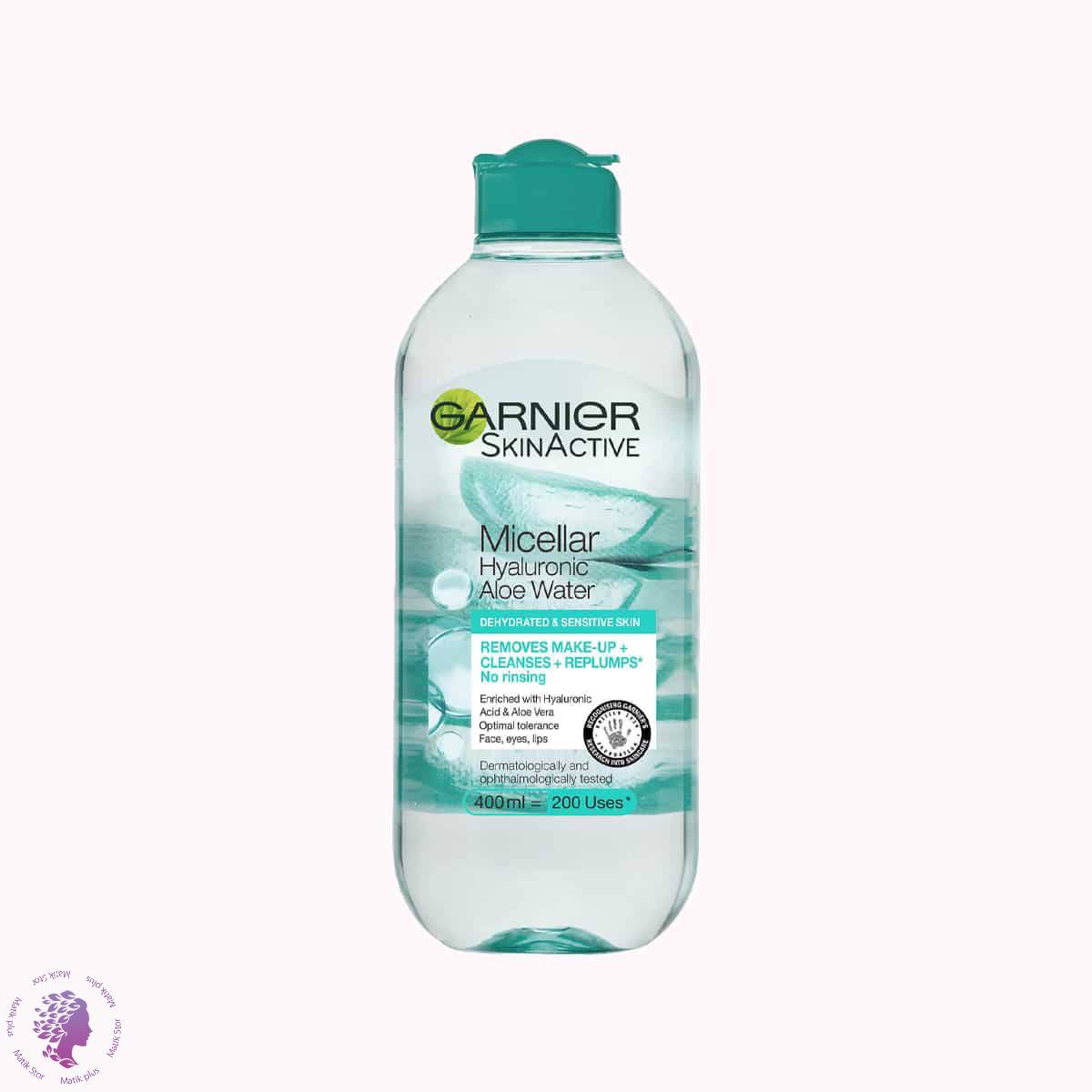 میسلار واتر حاوی هیالورونیک اسید و آلوئه ورا 400ml