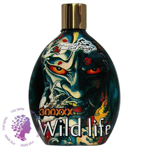 لوسیون برنز کننده بدن ادهاردی (ED HARDY) مدل Wild Life