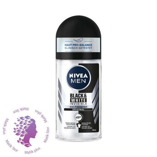 مام رول مردانه نیوآ (Nivea) مدل Black & White