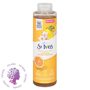 شامپو بدن اس تی.ایوز (St.Ives) مدل Citrus & Cherry Blossom حجم 650 میلی لیتر