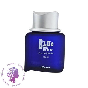 ادو تویلت مردانه رساسی مدل Blue for man حجم 100 میلی لیتر