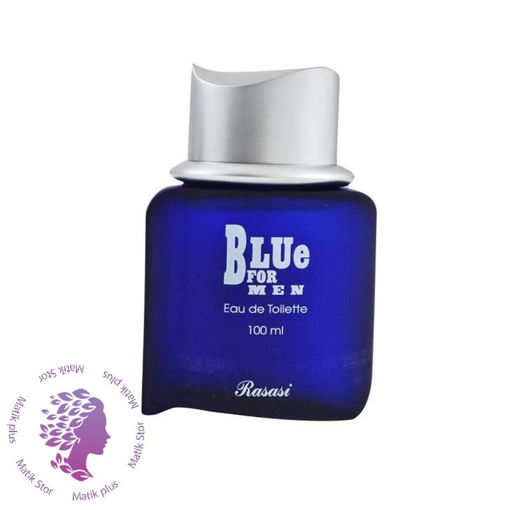 ادو تویلت مردانه رساسی مدل Blue for man حجم 100 میلی لیتر