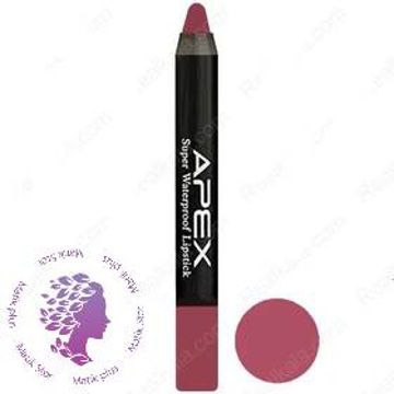 رژ لب مدادی مات و ضد آب اپکس شماره 301 Apex Super Waterproof Lipstick