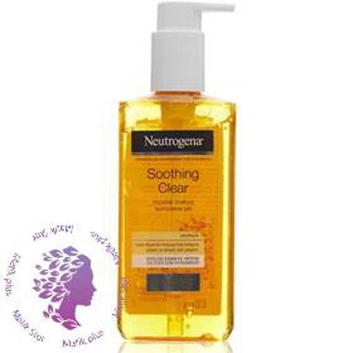 ژل میسلار پاک کننده آرایش عصاره زردچوبه نوتروژینا مدل Soothing Clear ا Neutrogena Soothing Clear