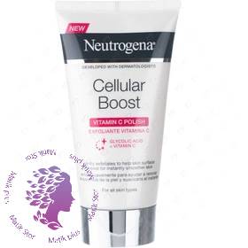 کرم لایه بردار نوتروژینا مدل Cellular Boost ا Neutrogena Cellular Boost Vitamin C 75ml