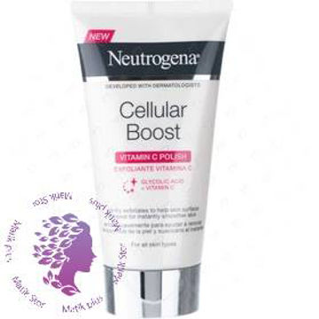 کرم لایه بردار نوتروژینا مدل Cellular Boost ا Neutrogena Cellular Boost Vitamin C 75ml