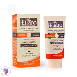 کرم ضد آفتاب SPF 25 الارو بژ روشن جلوگیری از لک و تیرگی