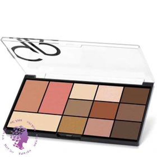 پالت سایه و کانتور  مدل City Style شماره 1 ا  City Style Eyeshadow Palette No.01 Warm Nude