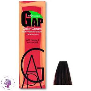 رنگ موی Gap شماره 6/5 بلوند تیره بنفش ماهاگونی ا Gap Natural Hair Color 6.5 Cream 100 ml