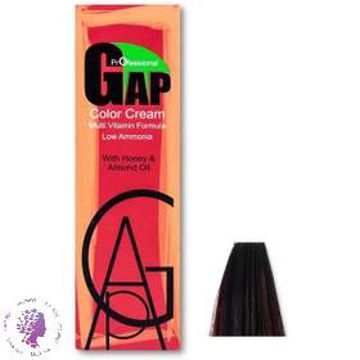 رنگ موی Gap شماره 6/5 بلوند تیره بنفش ماهاگونی ا Gap Natural Hair Color 6.5 Cream 100 ml