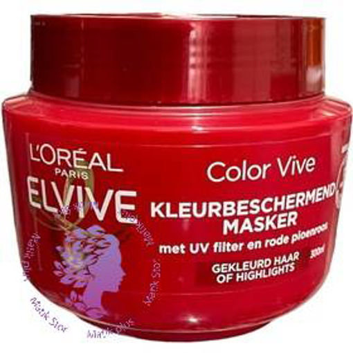 ماسک مو سری Elvive موی رنگ شده حجم 300 میل لورال پاریس | 310 میل