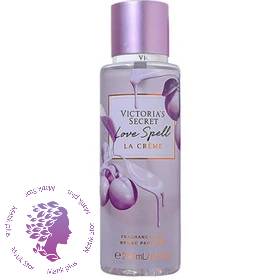 بادی اسپلش زنانه ویکتوریا سکرت Victoria's Secret مدل Love Spell La Crème حجم 250ml