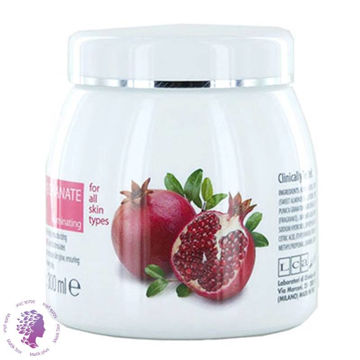کرم صورت آبرسان و شفاف کننده کلیون مدل Pomegranate Juice Face Cream حجم 300میلی لیتر