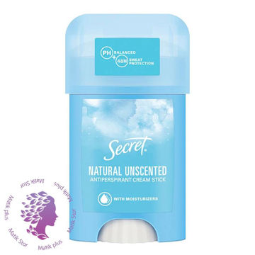 استیک ضد تعریق زنانه سکرت مدل Natural Unscented حجم 40 میلی لیتر