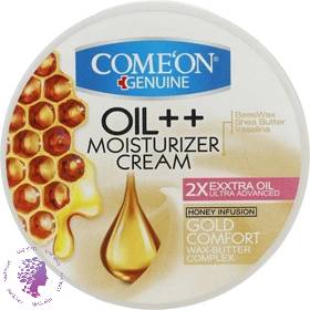 کرم مرطوب کننده گلد کامفورت پوست خشک کامان حجم 250 میل اورجینال ا Gold Comfort Dry skin Cream moisturizer Comeon 250 ML