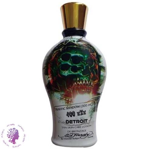 لوسیون سولاریوم 400XXX ادهاردی مدل Ed hardy Traffic Shadow حجم 300 میل