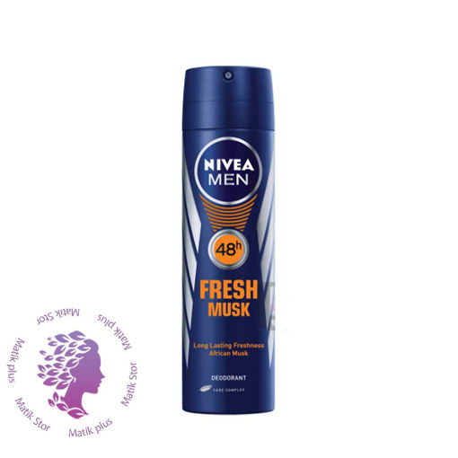 اسپری مردانه نیوا Nivea Fresh Musk 48h