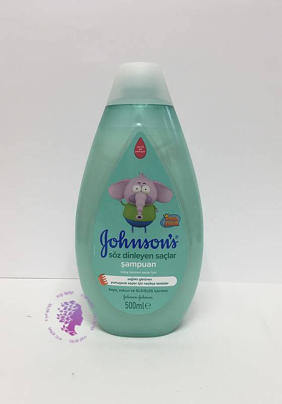 شامپو بچه جانسون برای موهای نرم و صاف 500 میلی johnson's baby shampoo for soft and smooth hair