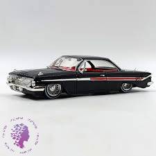 ماکت 1:18 شورلت ایمپالا (1963CHEVROLET IMPALA BY WELLY) مشکی