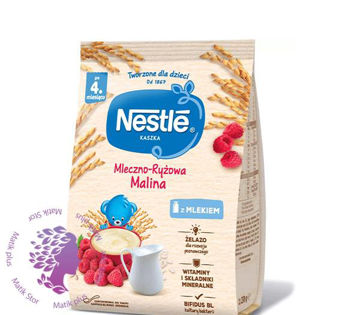 سرلاک Nestle فرنی با شیر، برنج، تمشک حجم 230 گرم