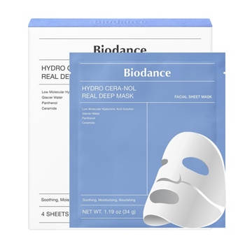 ماسک ورقه ای بایودنس Biodance هیدرا سرانول hydra cera nol	