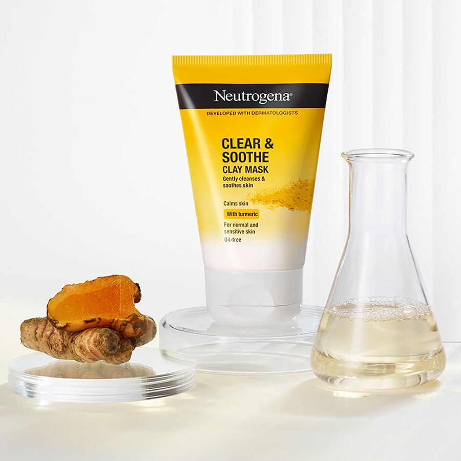 ماسک صورت زردچوبه نیتروژینا 50میل ا Neutrogina turmeric face mask 50 ml	