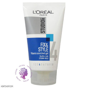 ژل موی سری Studio Line مدل Fix and Style 4 حجم ۱۵۰ میل