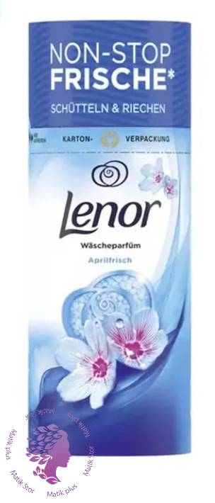 دانه های خوشبو کننده لباس لنور lenor رایحه گل های بهاری 176 گرم