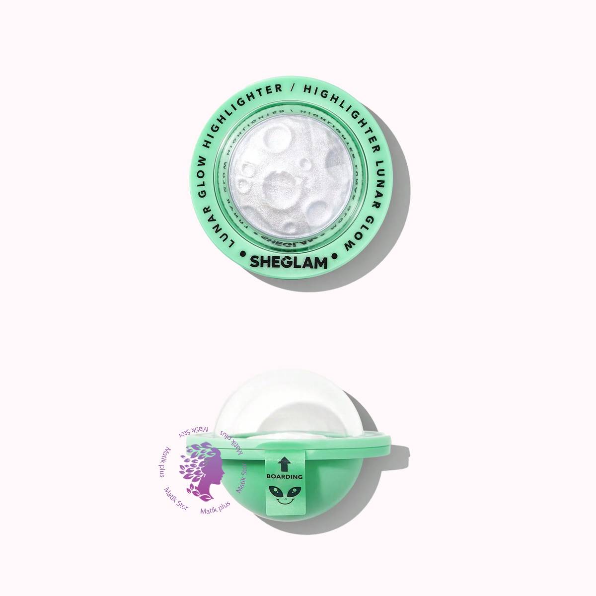 هایلایتر تابش فضایی  رنگ نقره ای