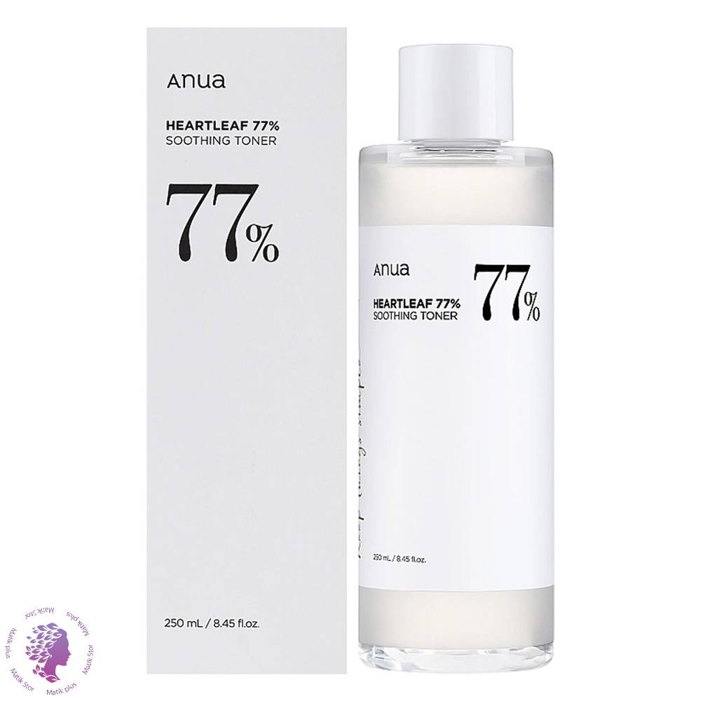تونر مدل HEARTLEAF77% SOOTHING TONER حجم250ml