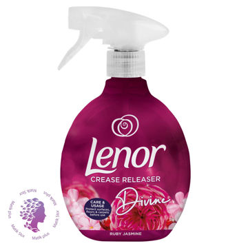 اسپری ضد چروک و خوشبو کننده لباس لنور lenor با رایحه گل های نو حجم 500میلی