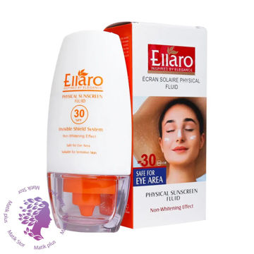فلوئید ضد آفتاب فیزیکال SPF 30 الارو پوست خشک و حساس