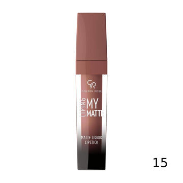 رژ لب مایع  شماره 15 مدل my matte