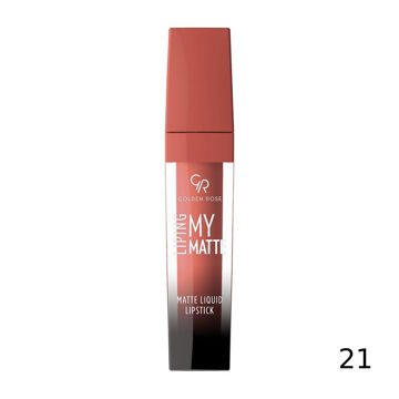 رژ لب مایع  شماره 21  مدل my matte
