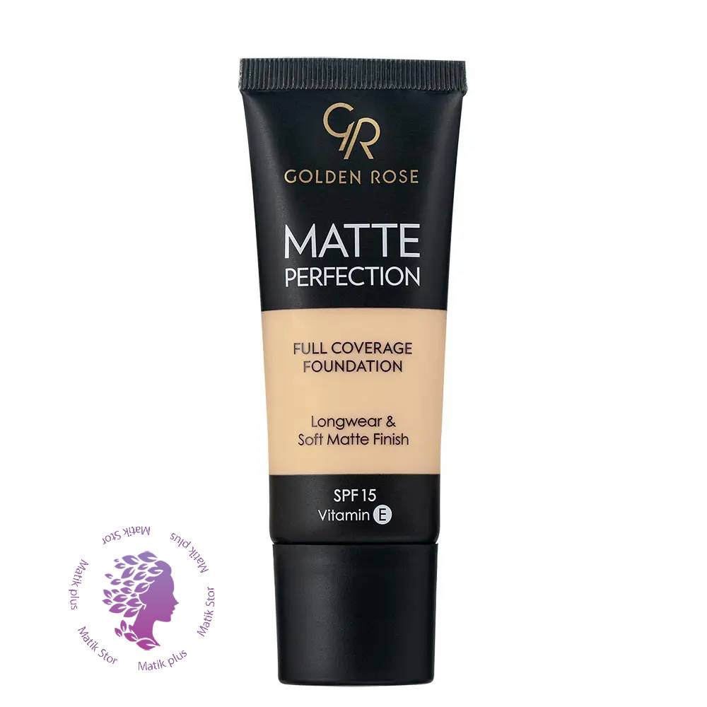 کرم پودر مدل GR Matte Perfection حجم 35 میل w4 ا GR Matte Perfection Foundation 35 ml