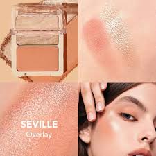 پالت رژگونه و هایلایتر رنگ seville