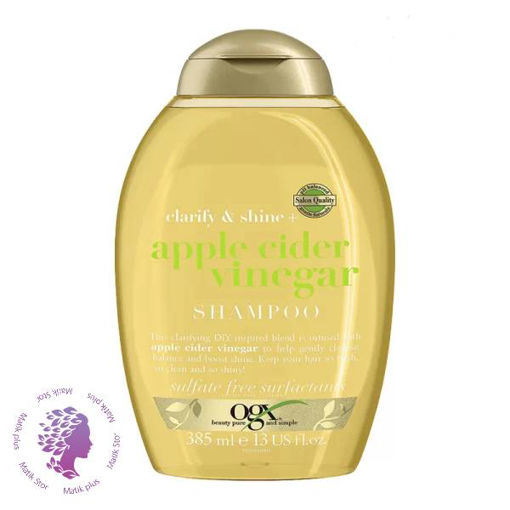 شامپو درخشان کننده سرکه سیب