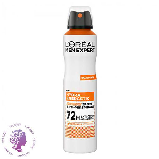 اسپری ضد تعریق مردانه هیدرا انرژتیک hydra energetic 250Ml