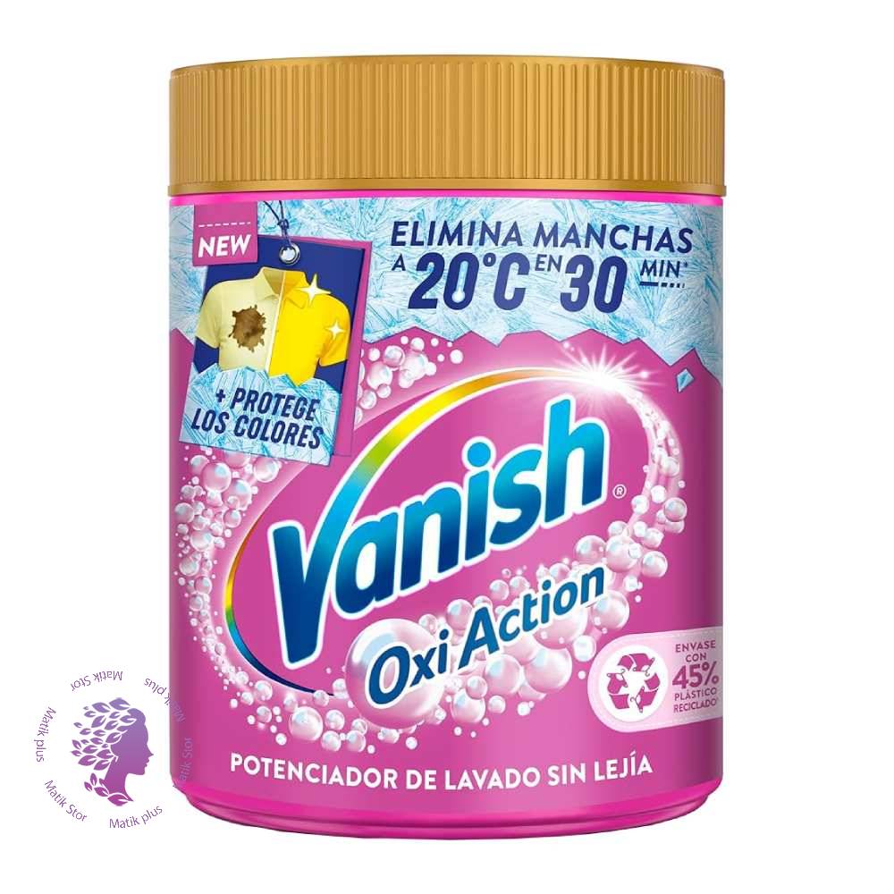 پودر لکه بر لباس ونیش مدل Oxi Action حجم 480 گرم