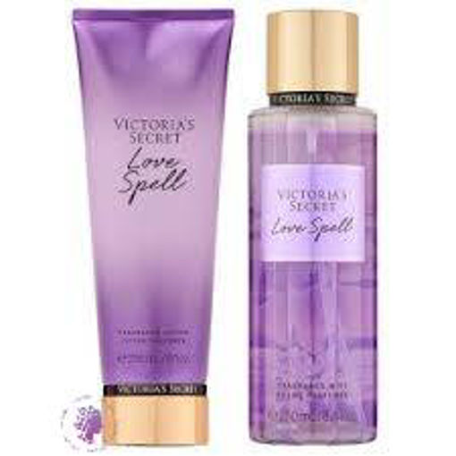 لوسیون بدن و بادی عطری مدل love spell