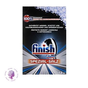 نمک ظرفشویی فینیش مشکی بسته 1.2 کیلویی	