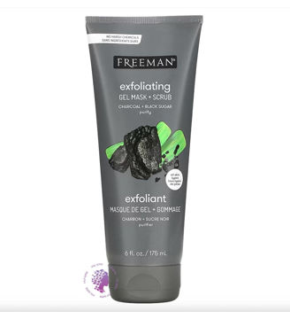 ماسک و اسکراب زغال و شکر سیاه فریمن
