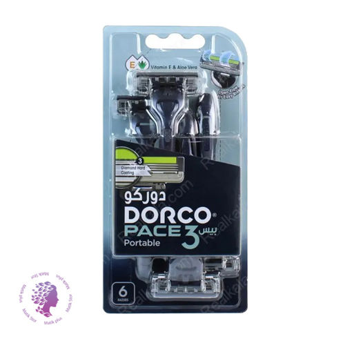 خودتراش مدل Pace 3 Disposable تحت لیسانس بسته 6 عددی