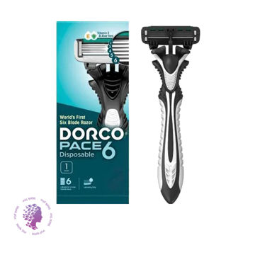 تیغ شش لبه تکی دورکو DORCO مدل Pace 6	