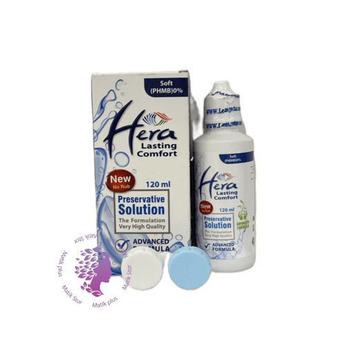 مایع لنز و محلول شستشوی لنز هرا حجم 120 میل