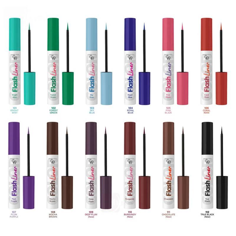 خط چشم رنگی مدل فلاش لاینر Flash Liner Colored Eyeliner رنگ قهوه ای موکا شماره 108