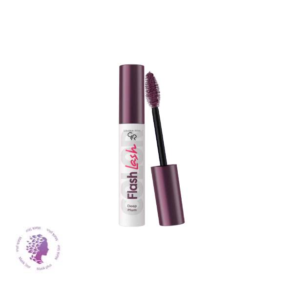 ریمل رنگی مدل FLASH LASH COLORED MASCAR رنگ آلویی
