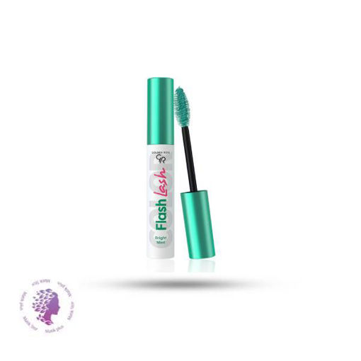 ریمل رنگی مدل FLASH LASH COLORED MASCAR رنگ سبز روشن