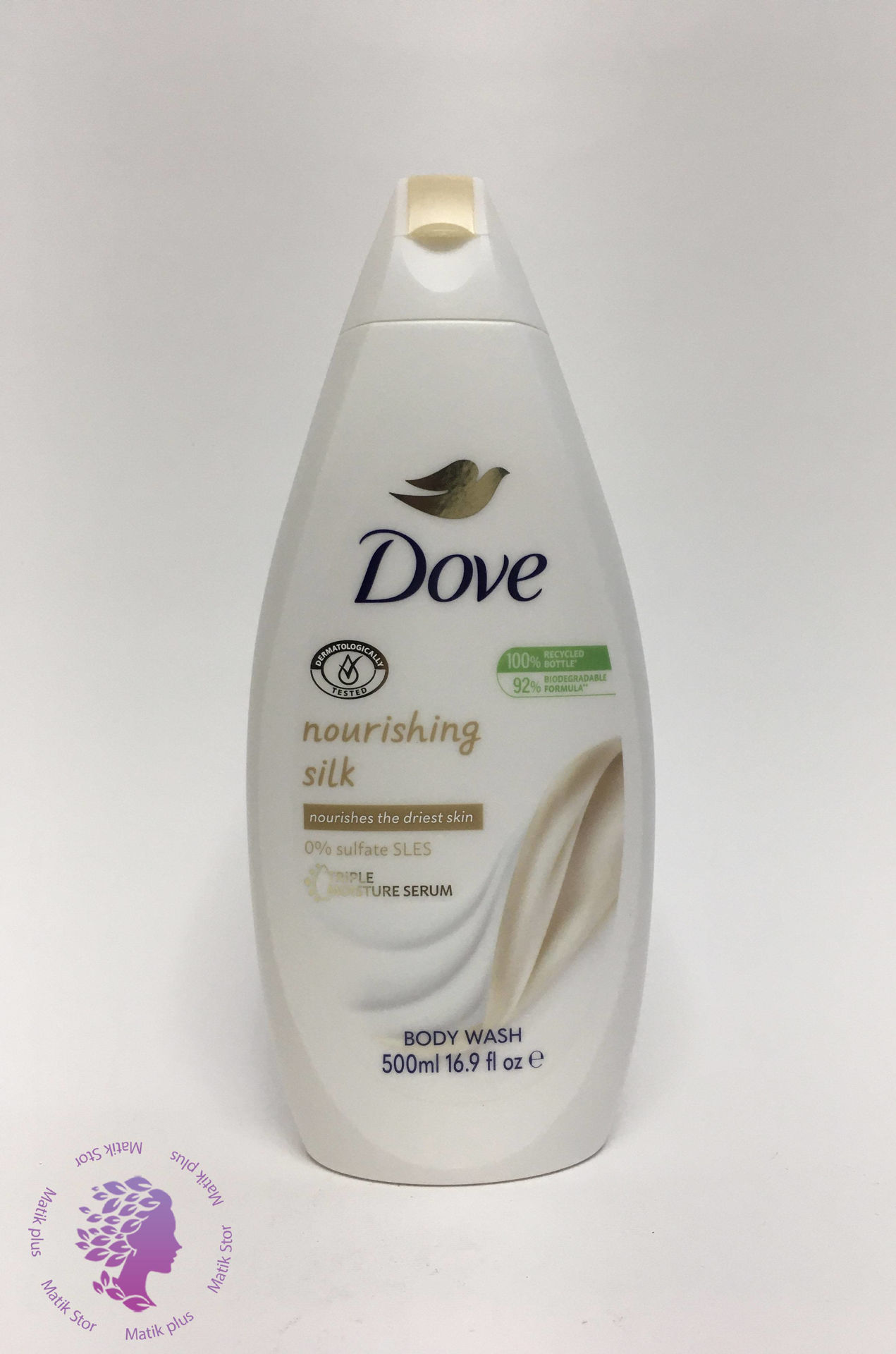 شامپو بدن بدون سولفات داو مغذی پوست خشک با سرم مرطوب کننده