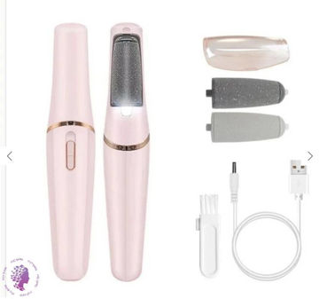 سنگ پا برقی شارژی مدل BD613 – لایه‌بردار حرفه‌ای پاشنه و کف پا